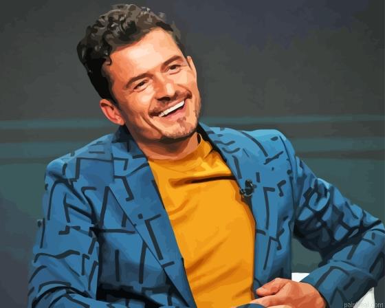 The actor orlando bloom painting by numbers.jpeg