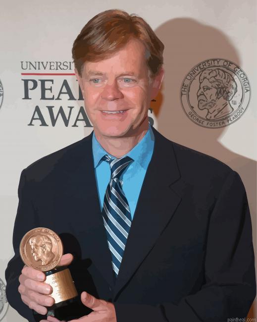 The actor william h macy painting by numbers.jpeg