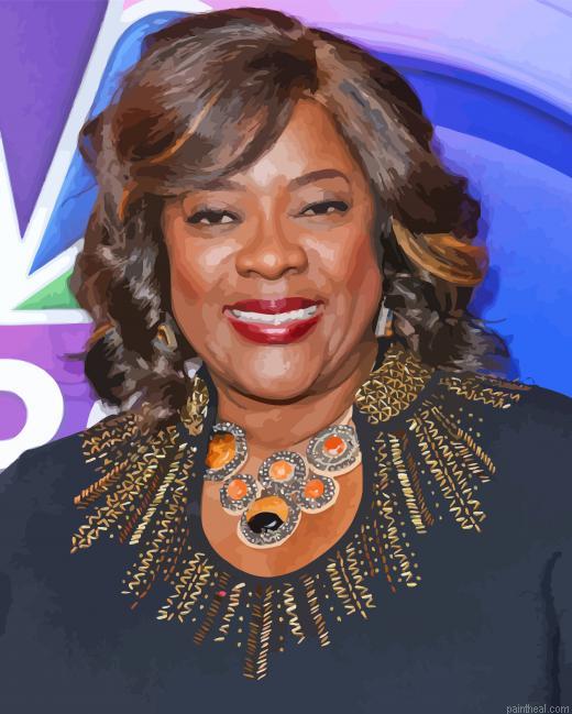 The actress loretta devine painting by numbers.jpeg