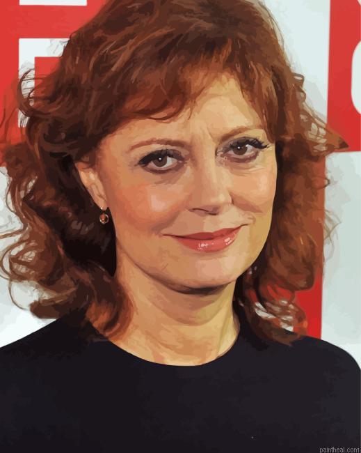 The actress susan sarandon painting by numbers.jpeg