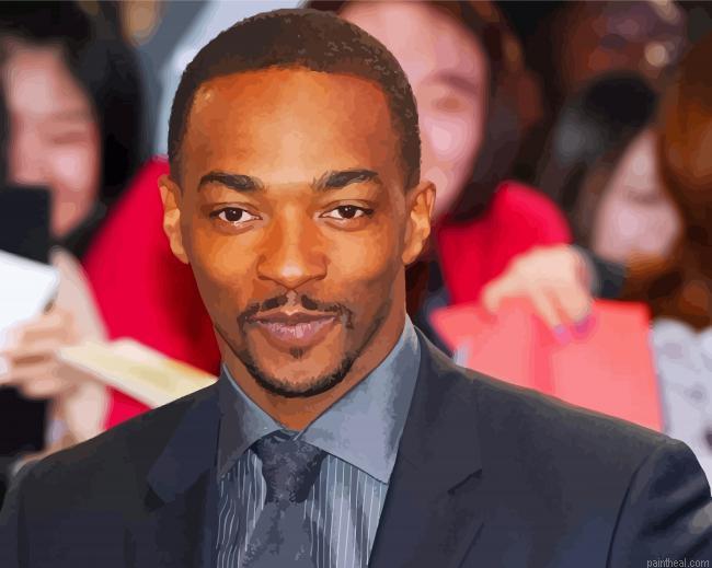 The american actor anthony mackie painting by numbers.jpeg
