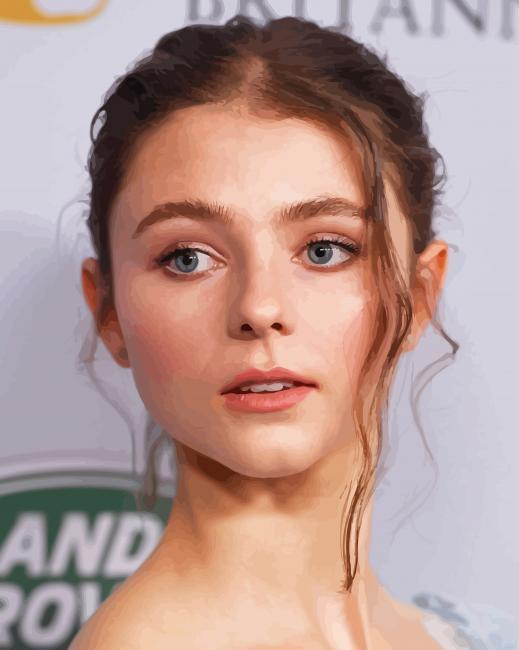 The beautiful thomasin mckenzie painting by numbers.jpeg