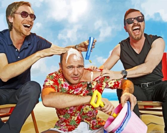 The comedy serie idiot abroad painting by numbers.jpeg