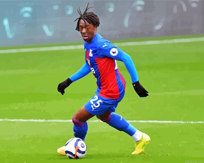 The football player eberechi eze painting by numbers.jpeg
