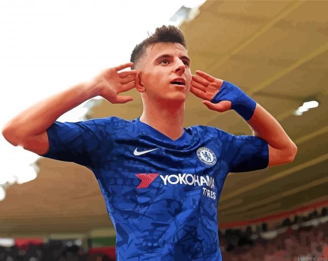 The footballer mason mount painting by numbers.jpeg