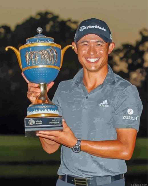 The golf player collin morikawa painting by numbers.jpeg