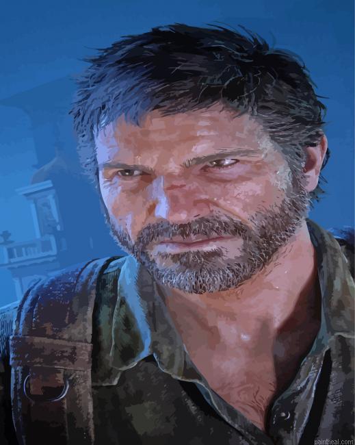 The last of us joel miller painting by numbers.jpeg