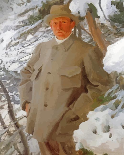 The painter bruno liljefors by anders zorn painting by numbers.jpeg