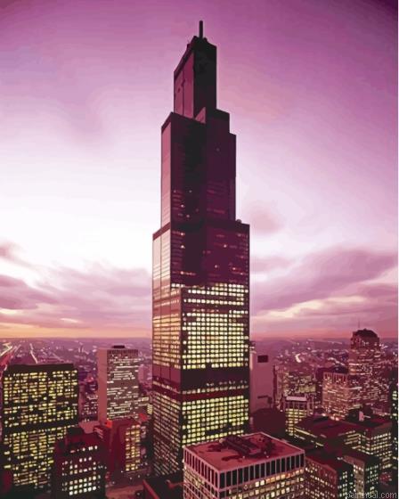 The sears tower chicago painting by numbers.jpeg