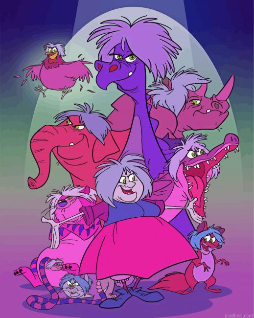 The sword in stone madam mim painting by numbers.jpeg