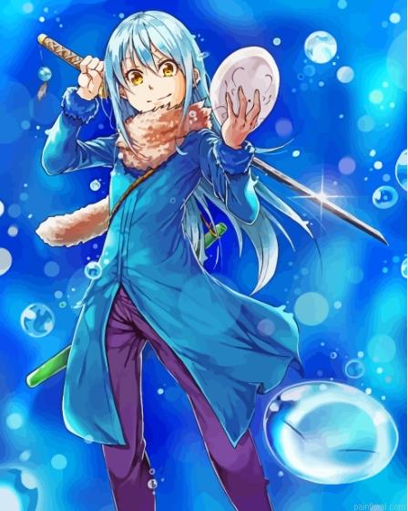 The time i got reincarnated as slime painting by numbers.jpeg
