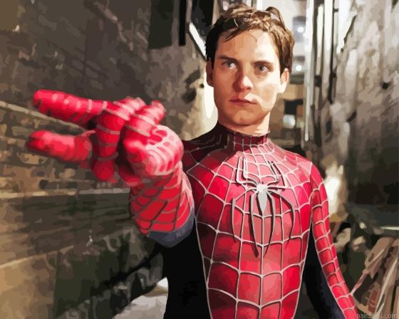 Tobey maguire spider man painting by numbers.jpeg