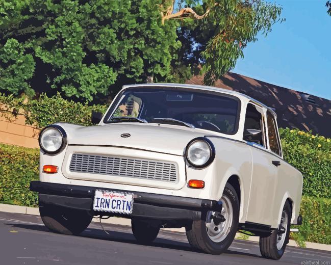 Trabant white car painting by numbers.jpeg