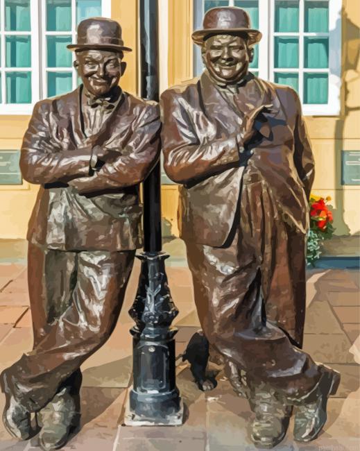 Ulverston cumbria statues painting by numbers.jpeg