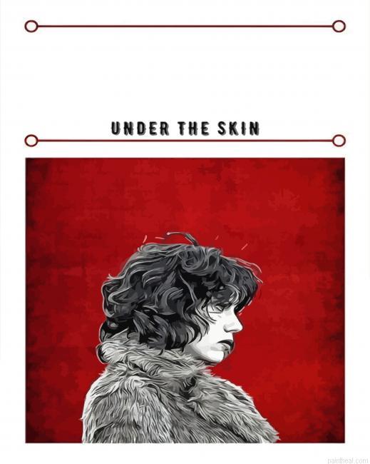Under the skin poster art painting by numbers.jpeg