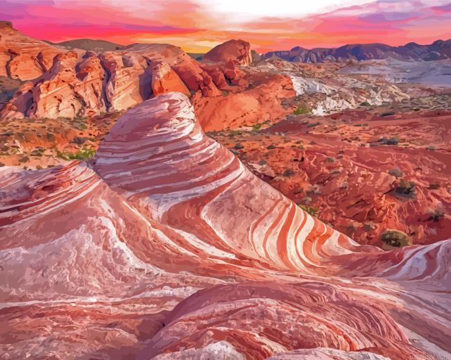 Valley of fire nevada painting by numbers.jpeg