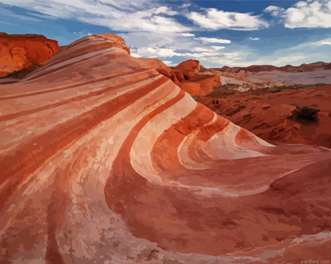 Valley of fire state park painting by numbers.jpeg