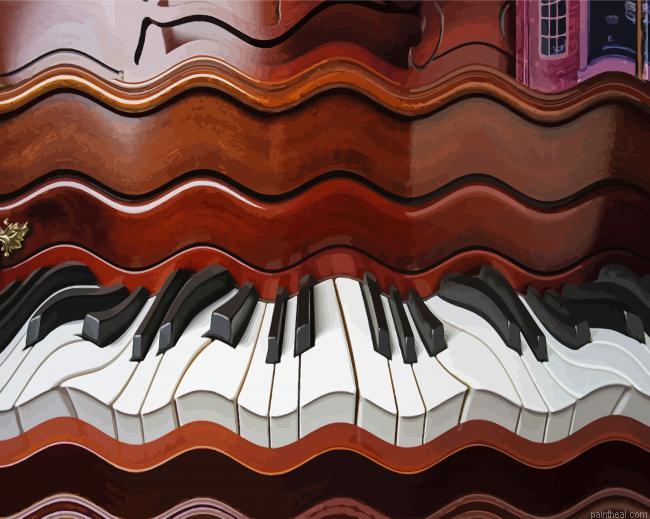 Vintage abstract piano painting by numbers.jpeg