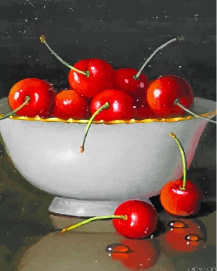 Vintage bowl of cherries painting by numbers.jpeg