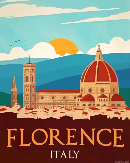 Vintage florence poster painting by numbers.jpeg