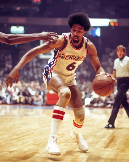 Vintage julius erving painting by numbers.jpeg