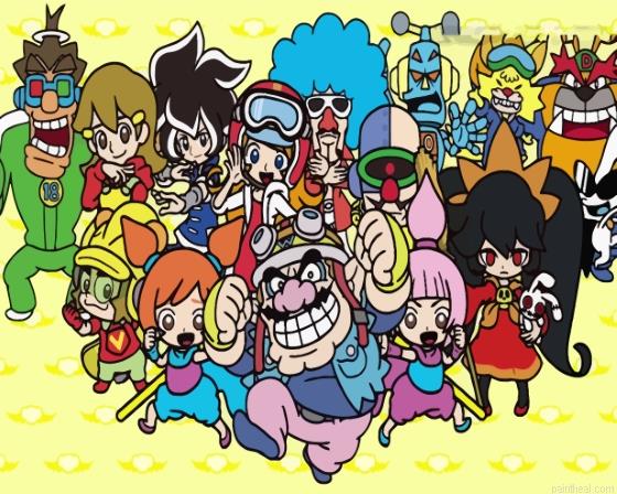 Warioware gold characters painting by numbers.jpeg