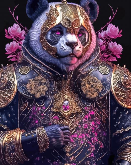 Warrior panda bear painting by numbers.jpeg