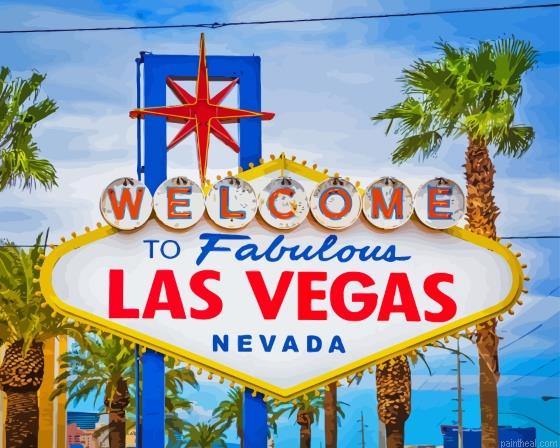 Welcome to las vegas city nevada painting by numbers.jpeg