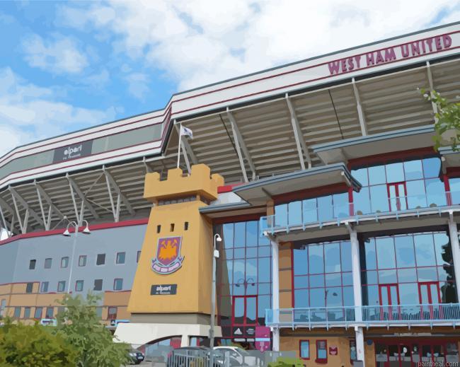 West ham united boleyn ground stadium painting by numbers.jpeg