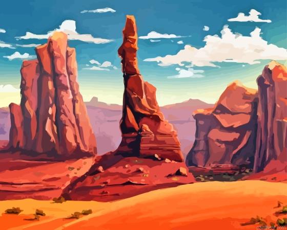 Western desert landscape painting by numbers.jpeg