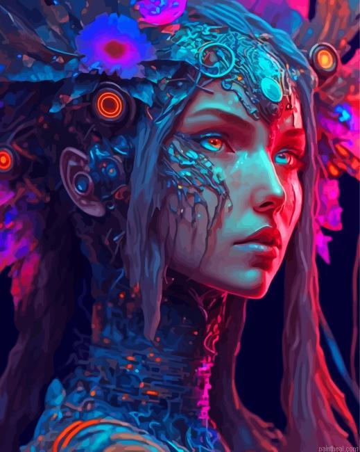 Whimsical spring goddess fairy painting by numbers.jpeg