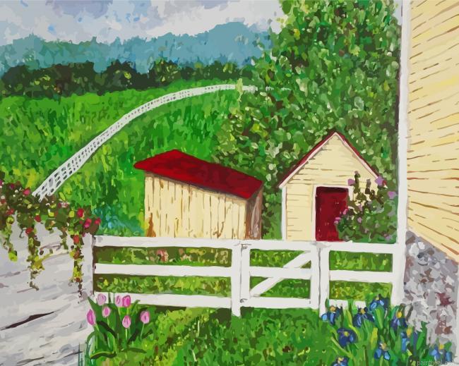 White picket fence painting by numbers.jpeg