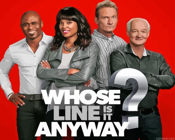 Whose line is it anyway poster painting by numbers.jpeg