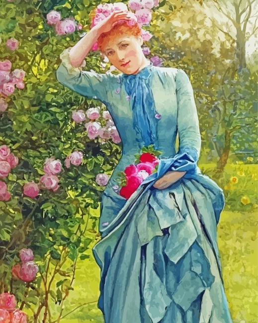 Woman in garden painting by numbers.jpeg