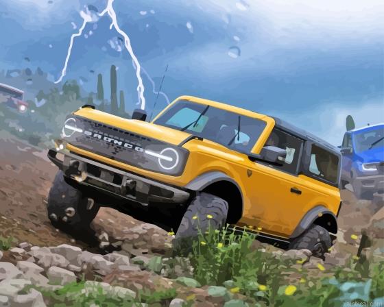 Yellow forza art painting by numbers.jpeg