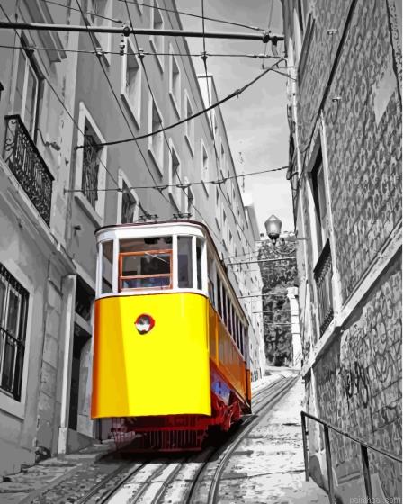 Yellow lisbon tram painting by numbers.jpeg