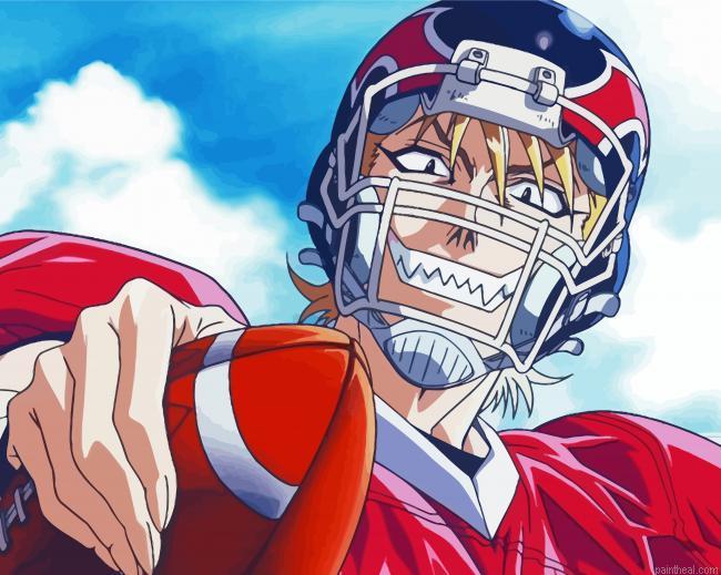 Yoichi eyeshield 21 anime character painting by numbers.jpeg