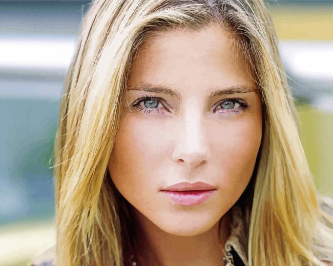 Young elsa pataky painting by numbers.jpeg