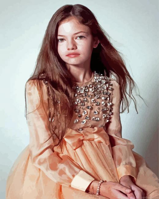 Young mackenzie foy painting by numbers.jpeg