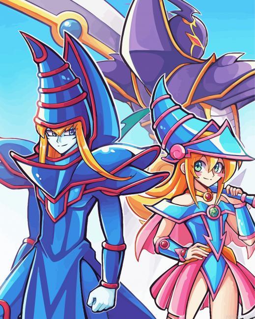 Yu gi oh dark magicians painting by numbers.jpeg