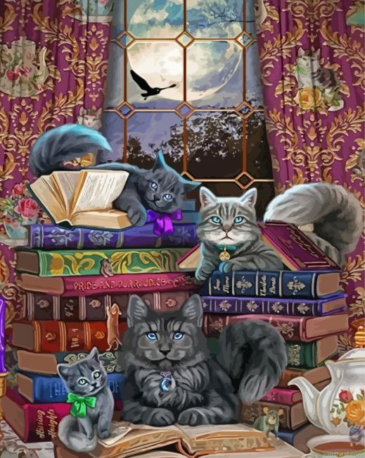 Kitten and cats art painting by numbers.jpeg