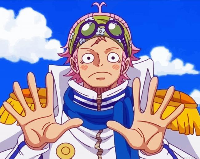 Koby one piece anime character painting by numbers.jpeg