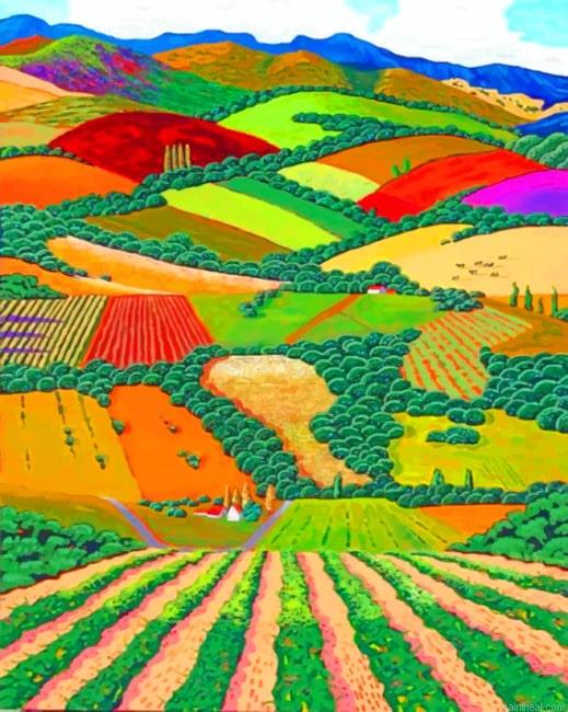 Aesthetic nature landscape painting by numbers.jpeg
