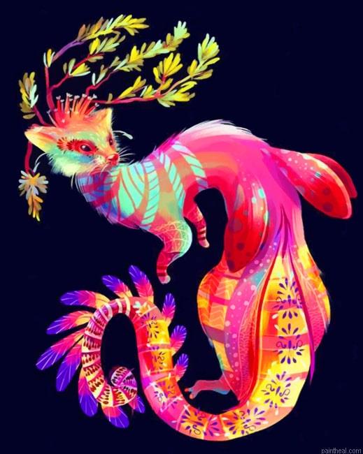 Alebrije art colorful painting by numbers.jpeg