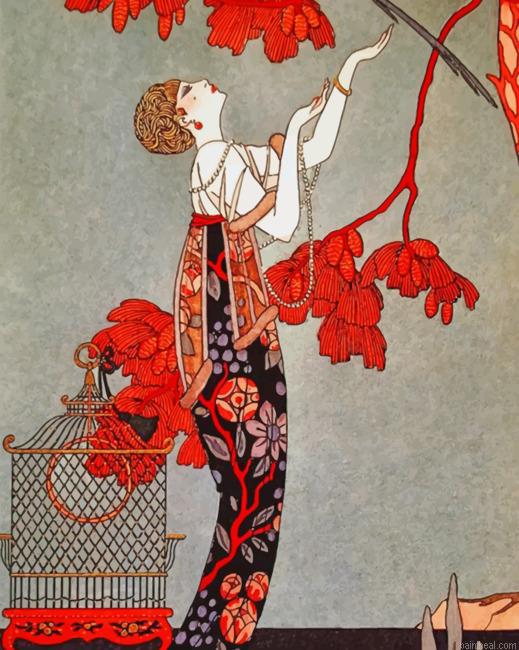 Asian woman illustration painting by numbers.jpeg