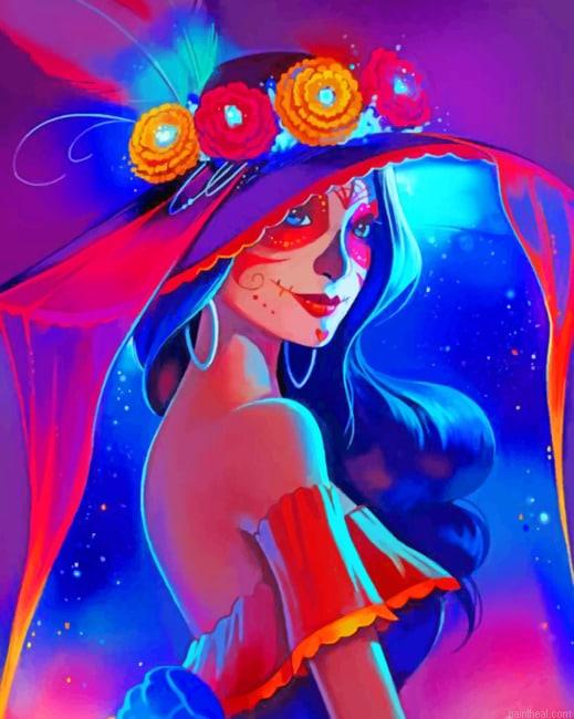 Beautiful sugar skull women painting by numbers.jpeg