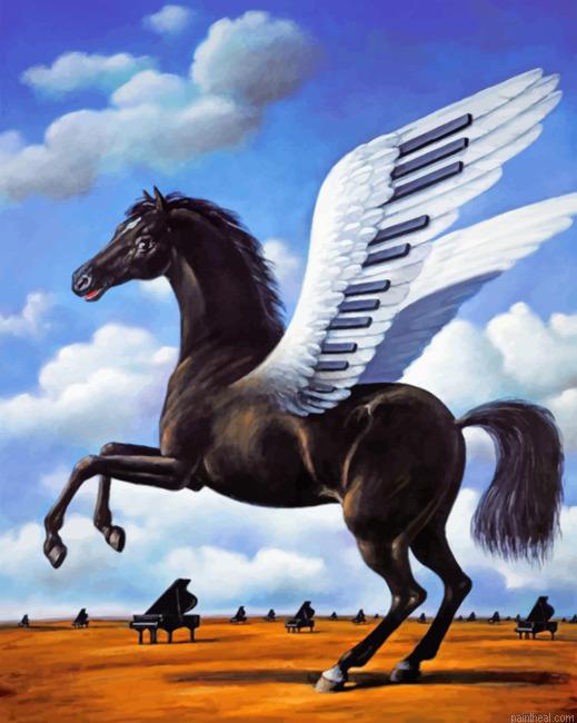 Black horse piano wings painting by numbers.jpeg
