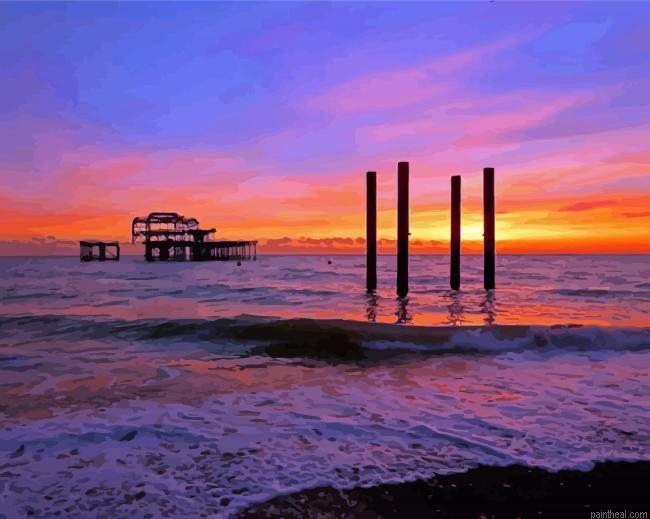 Brighton sunset painting by numbers.jpeg