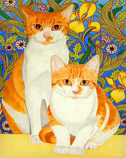 Cute cats animals painting by numbers.jpeg