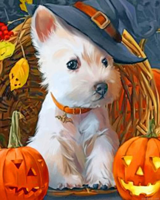 Halloween dog animals painting by numbers.jpeg
